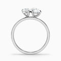 Skye Toi Et Moi Engagement Ring in 14k Yellow Gold With Both Pear Two Stone Moissanite Diamond (5 Ct. Tw.)