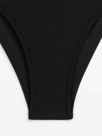 Swimsuit Women Sexy Siamese Push Up Sling Solid Color Swimsuit Bella Mia