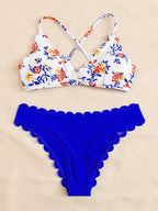 Split Swimsuit Women Sexy Bikini Lace Bikini High Waist Swimsuit Bella Mia