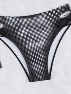 Bikini Sexy Swimsuit Women Split Bikini Black White Sports Swimsuit Bella Mia