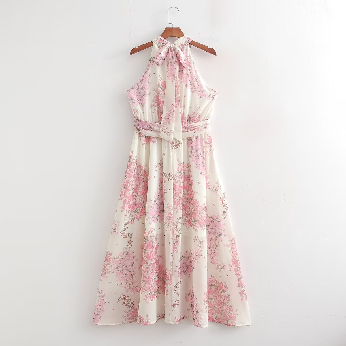 Summer Floral Holiday Dress Women Sexy Dress