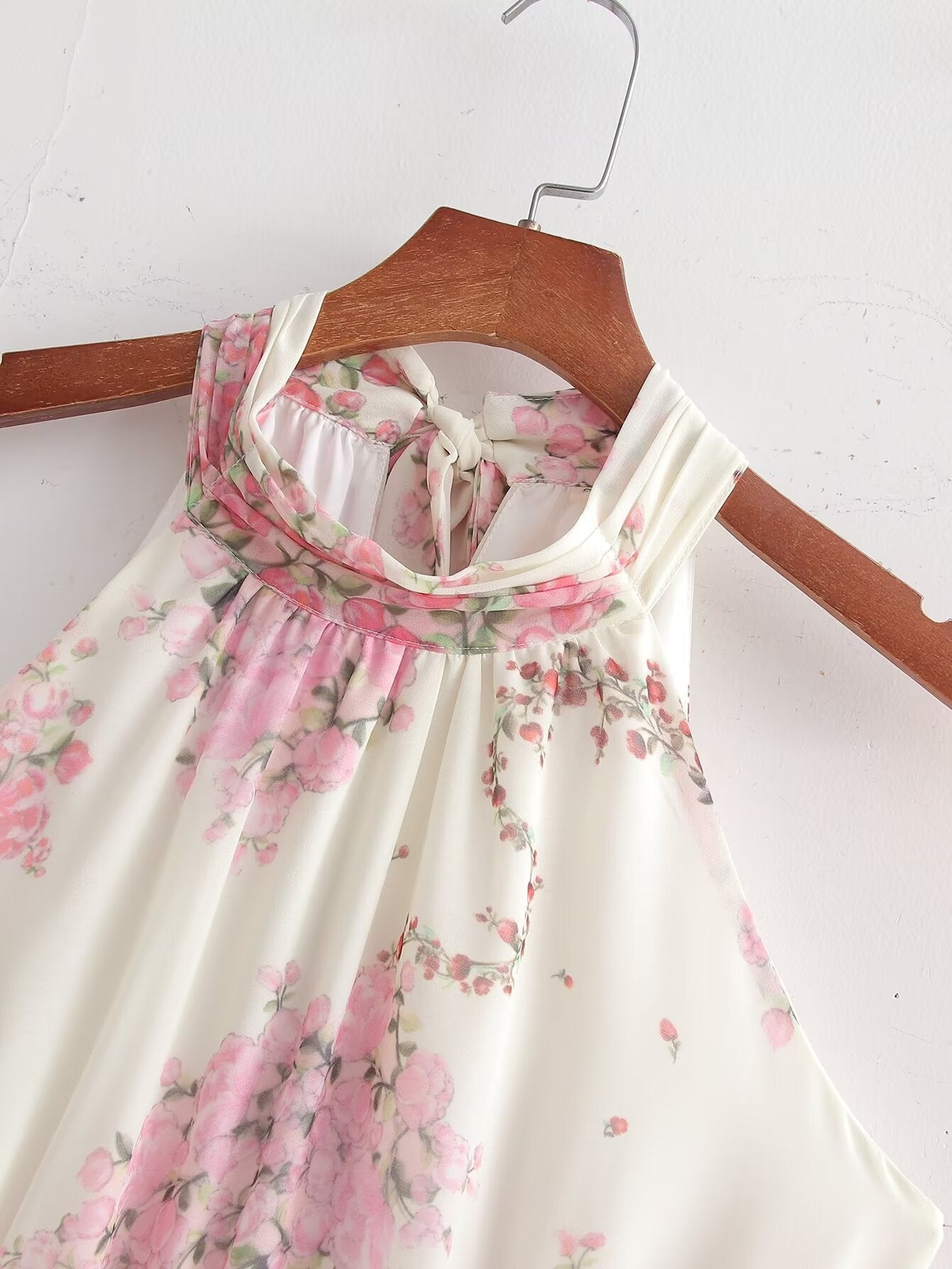 Summer Floral Holiday Dress Women Sexy Dress