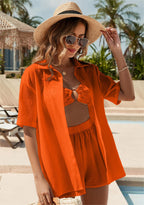 Arrival Beach Cover up Suit Women Wear Sun Protection Clothing Cardigan Vacation Beach Beach Cover up Bella Mia