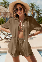Arrival Beach Cover up Suit Women Wear Sun Protection Clothing Cardigan Vacation Beach Beach Cover up Bella Mia