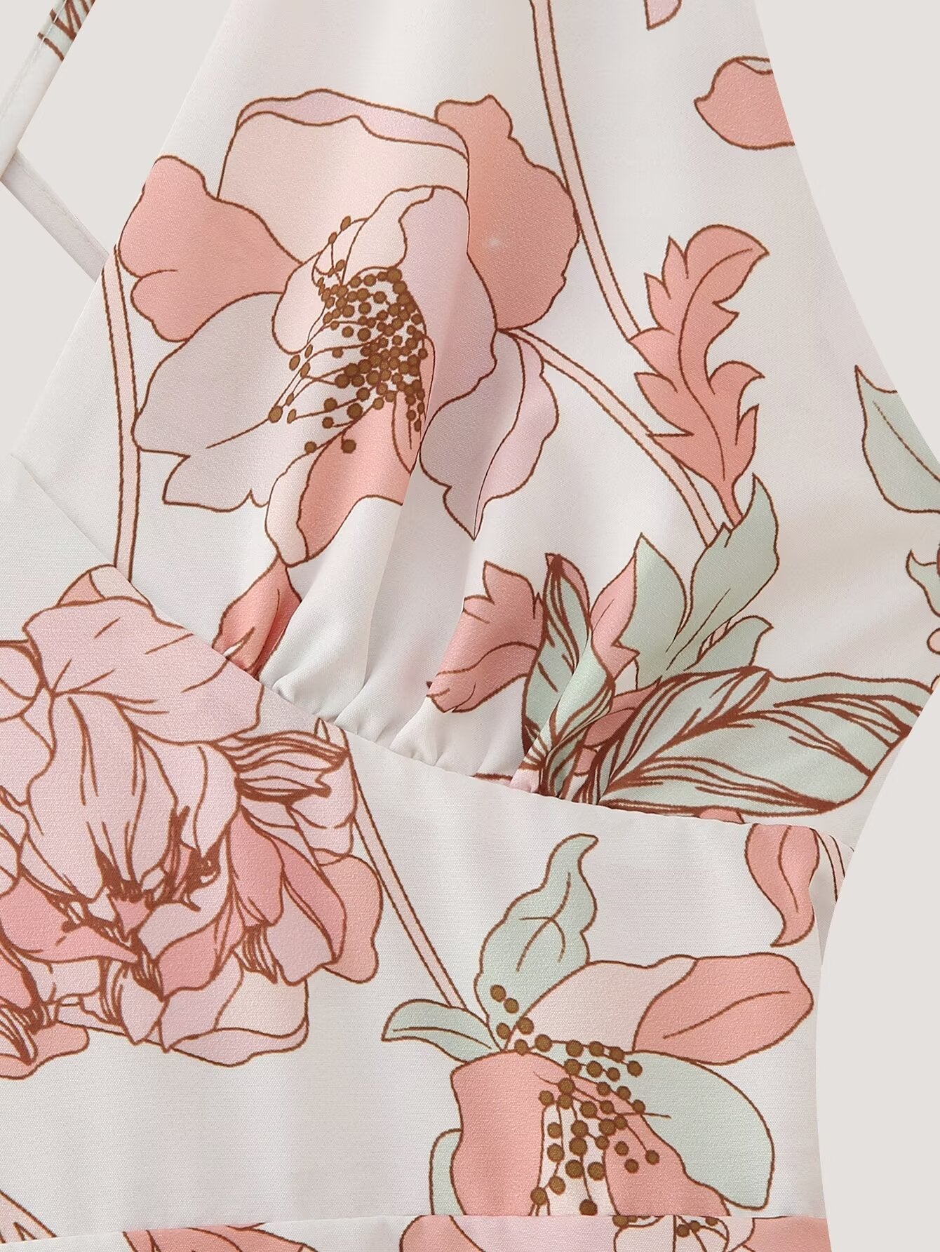 Summer Women Clothing Printed Asymmetric Tiered Dress