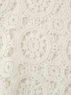 Spring Women Clothing Lace Embroidery Slim Fit Maxi Dress Women Bella Mia