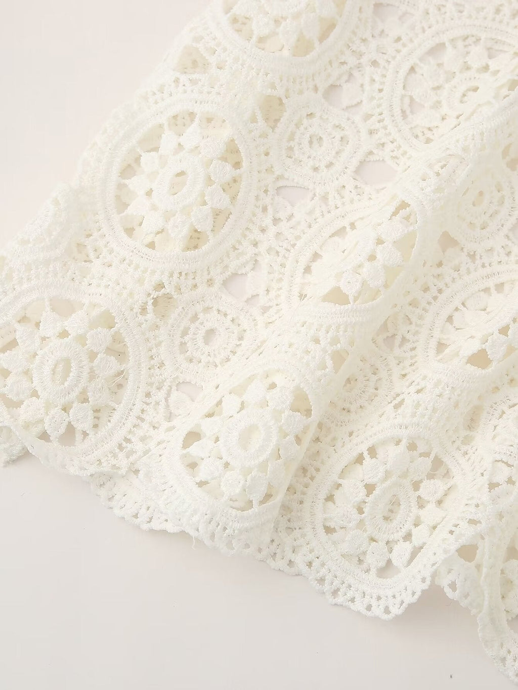 Spring Women Clothing Lace Embroidery Slim Fit Maxi Dress Women Bella Mia
