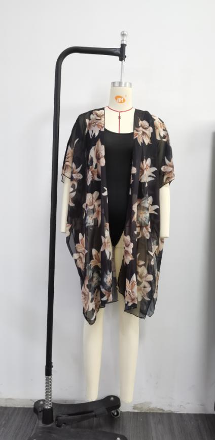 Spring Summer Jumpsuit Beach Vacation Swimsuit Chiffon Printed Two Piece Suit Bella Mia