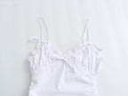 Women Clothing Sexy Sexy Pleating Strap Dress Women Summer Sweet Niche Hip Dress Bella Mia