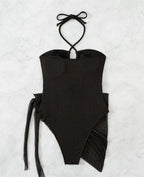 Sexy Triangle One Piece Bikini Bikini Small Pit Mesh Skirt Two Piece Women Swimsuit Bella Mia