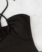 Sexy Triangle One Piece Bikini Bikini Small Pit Mesh Skirt Two Piece Women Swimsuit Bella Mia
