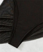 Sexy Triangle One Piece Bikini Bikini Small Pit Mesh Skirt Two Piece Women Swimsuit Bella Mia