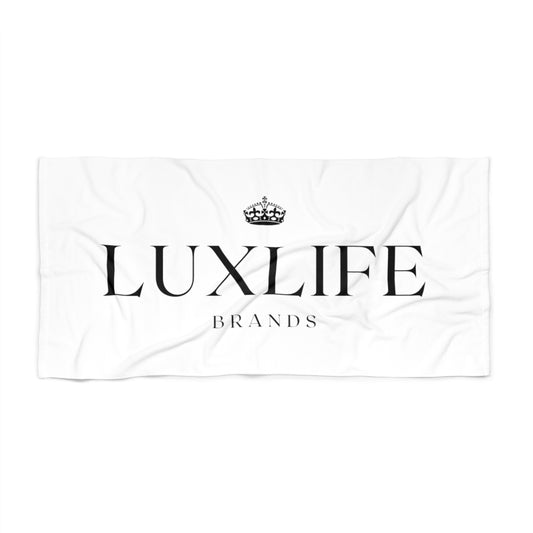 Luxlife Brands Beach Towel Printify