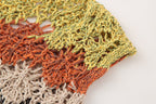 Summer Women Clothing Street Casual Hollow Out Cutout Round Sleeveless Knitwear Bella Mia