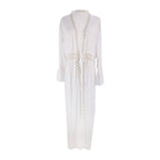 Lace Cardigan Sun Protection Clothing Beach Jacket Swimsuit Bikini Cover-up Blouse Bella Mia