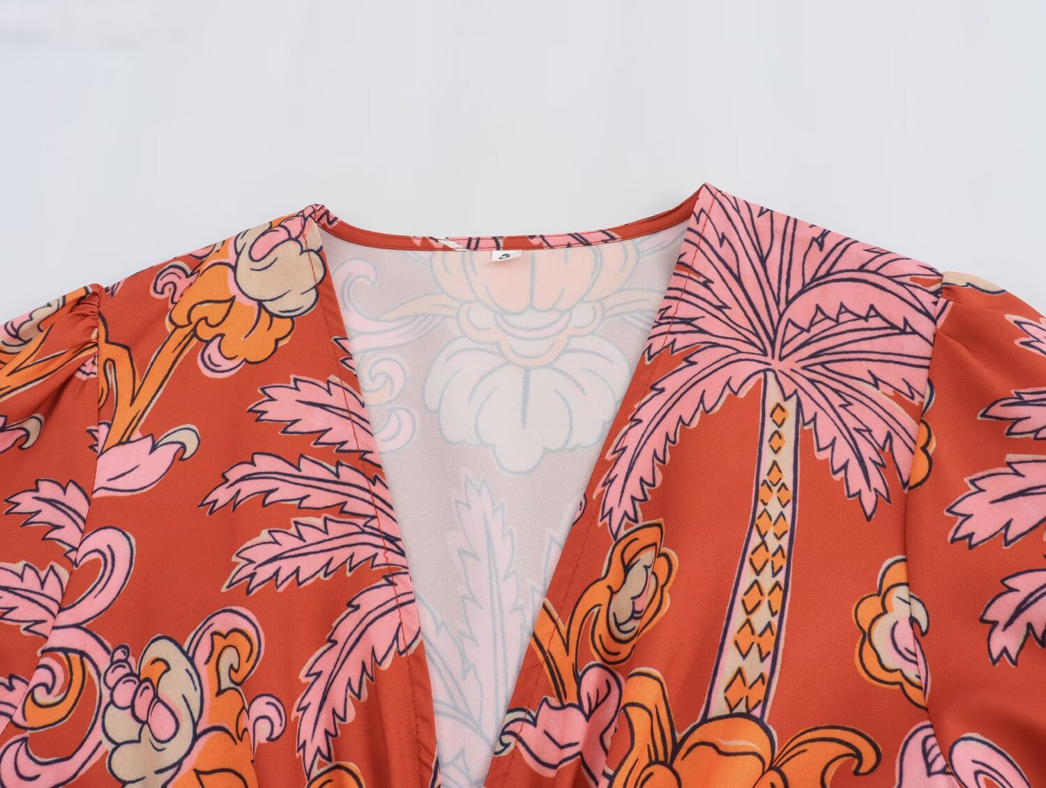 Summer Women Clothing Elegant Slightly Mature Printed Midi Dress