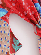 Summer Rayon Belt Short Kimono Cardigan Bella Mia