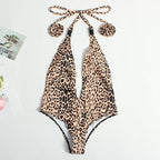 One Piece Swimsuit Women Color Matching Sexy Siamese Swimsuit Bella Mia