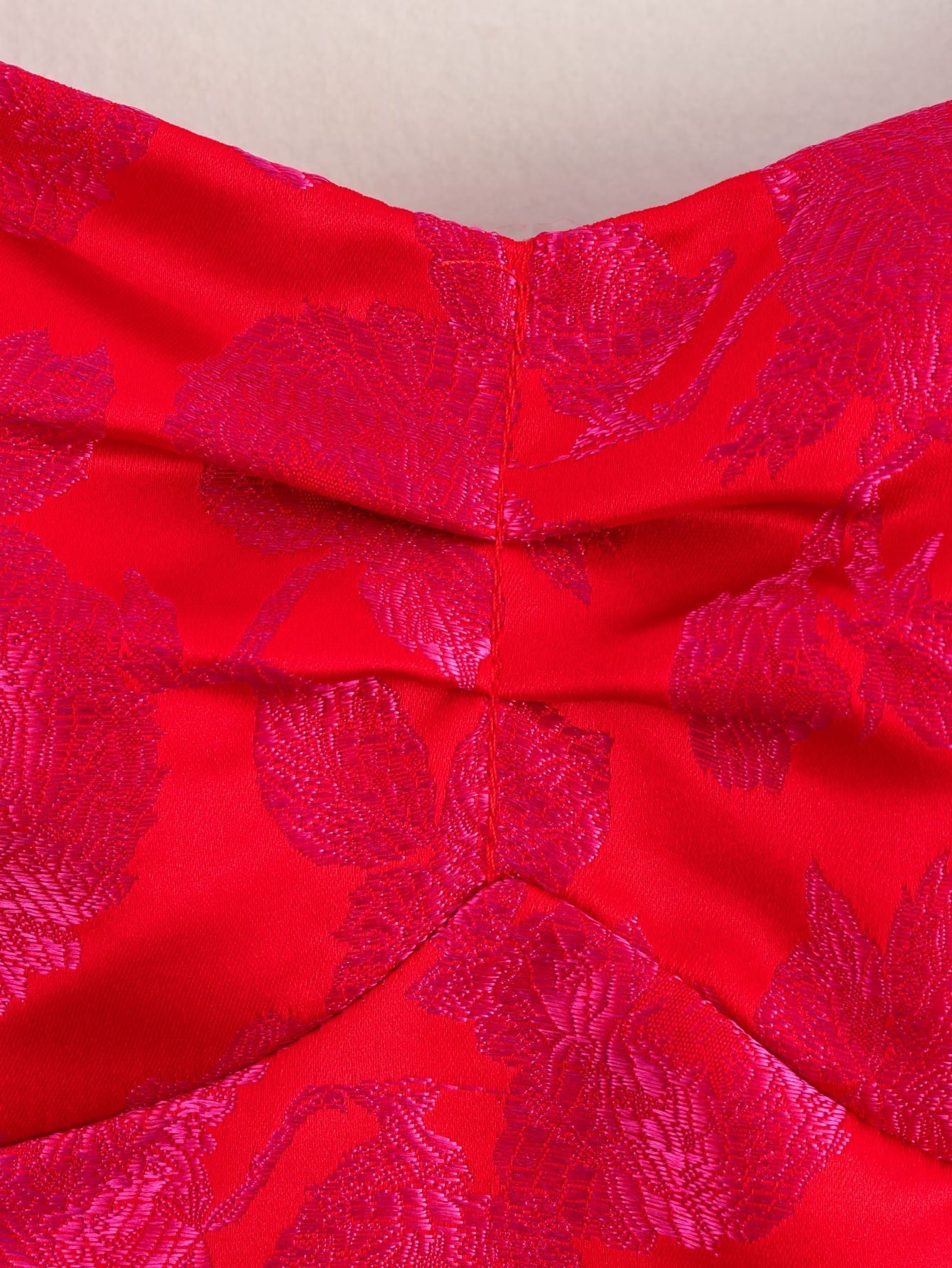 Sexy Square Neck Puff Sleeves Jacquard Dress Cross Backless Slim Fit Hip Wrapped Sexy Dress Bella Mia