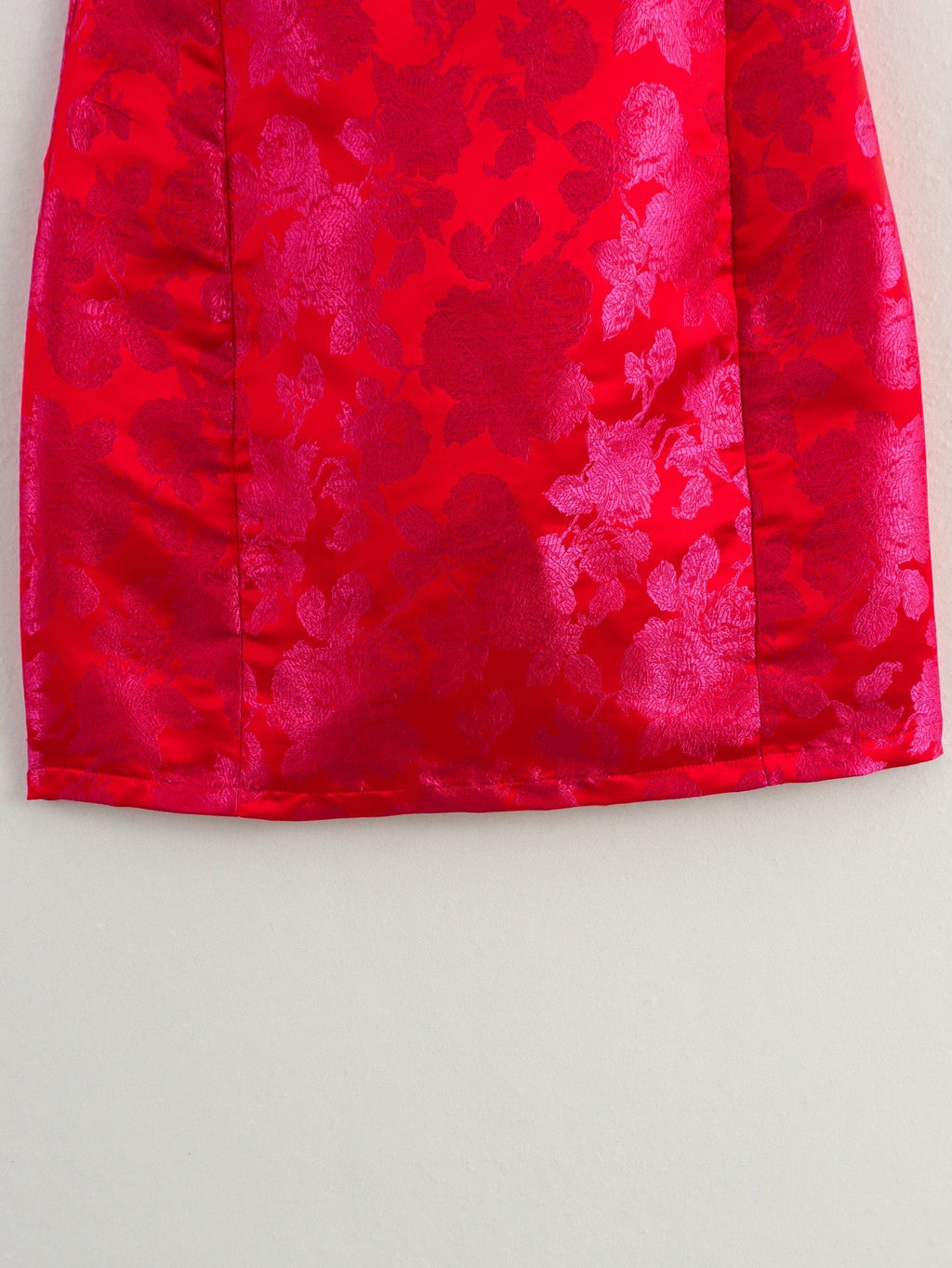 Sexy Square Neck Puff Sleeves Jacquard Dress Cross Backless Slim Fit Hip Wrapped Sexy Dress Bella Mia