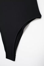 Summer Women Clothing Metal Decoration Off Neck Black Swimsuit Bella Mia