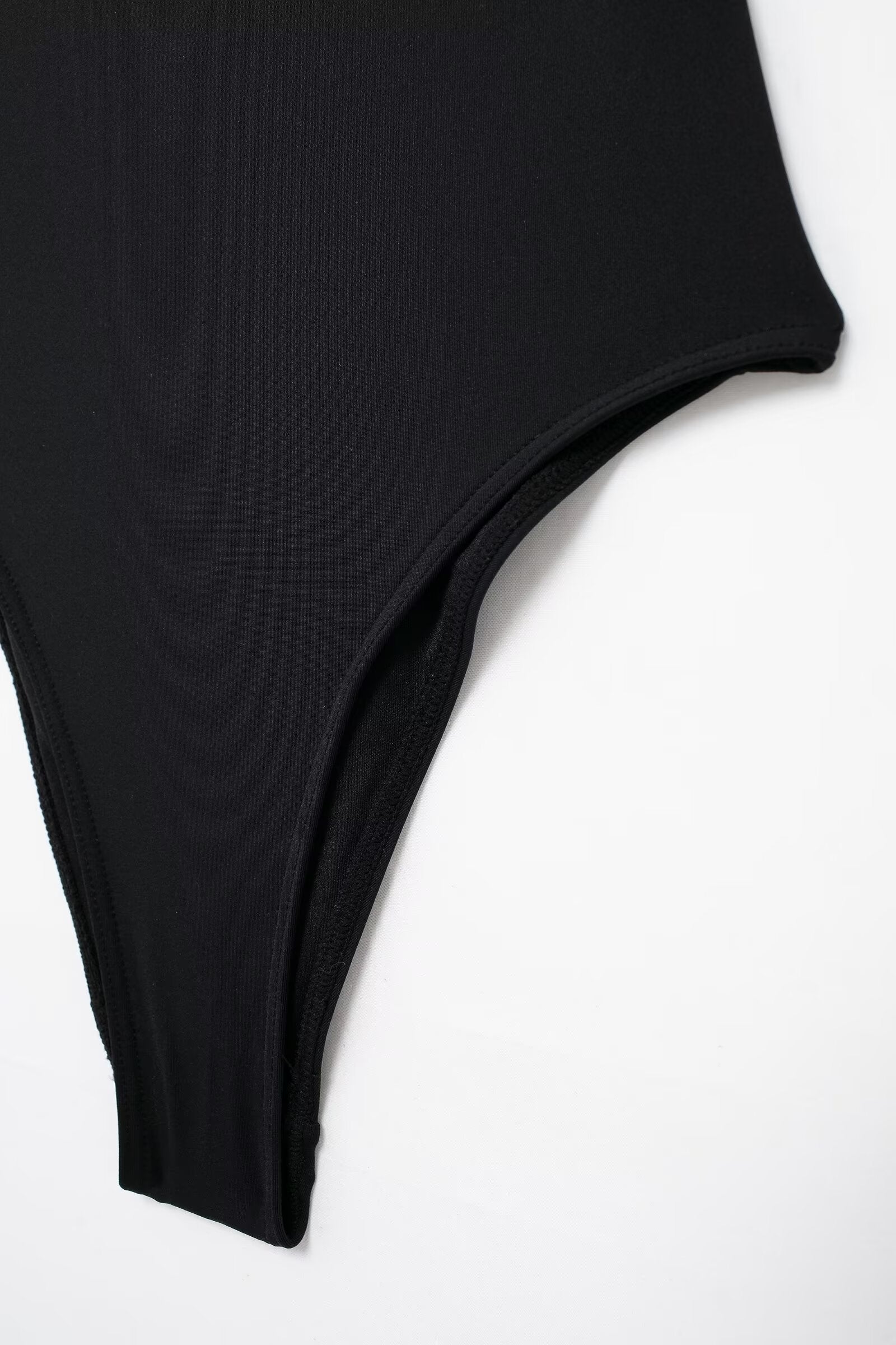 Summer Women Clothing Metal Decoration Off Neck Black Swimsuit Bella Mia