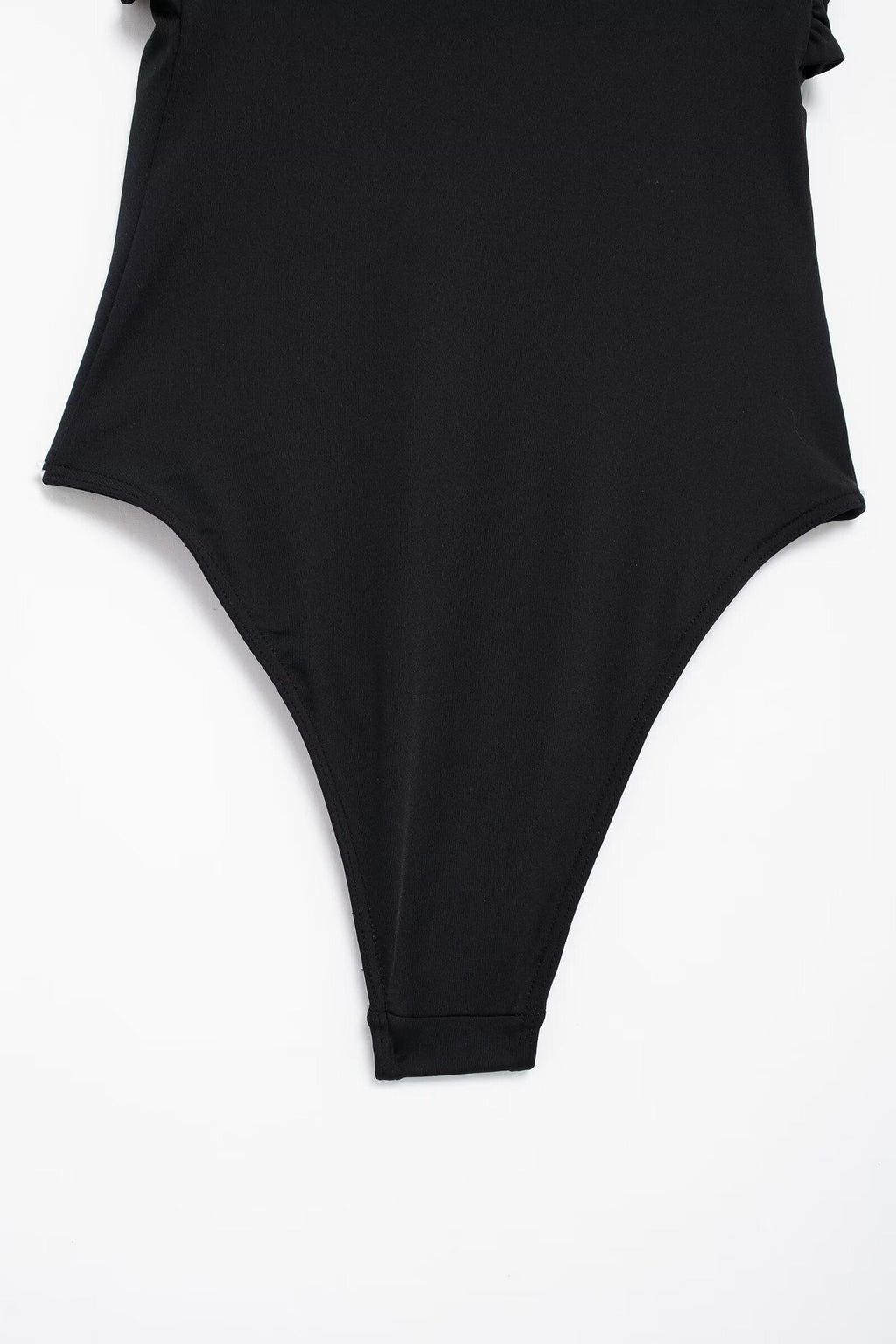 Summer Women Clothing Metal Decoration Off Neck Black Swimsuit Bella Mia