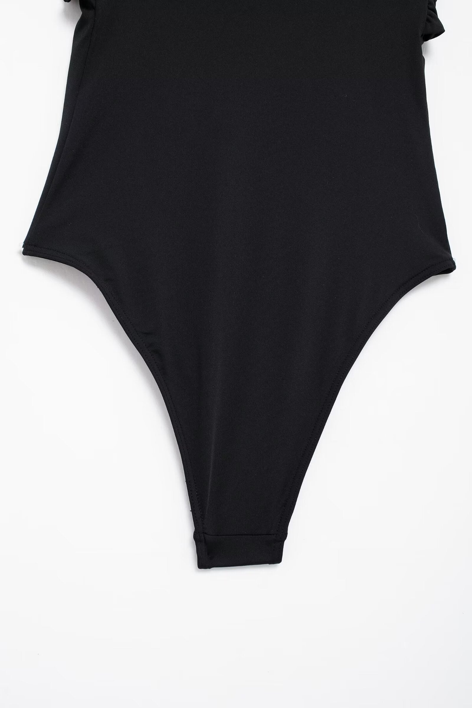 Summer Women Clothing Metal Decoration Off Neck Black Swimsuit Bella Mia