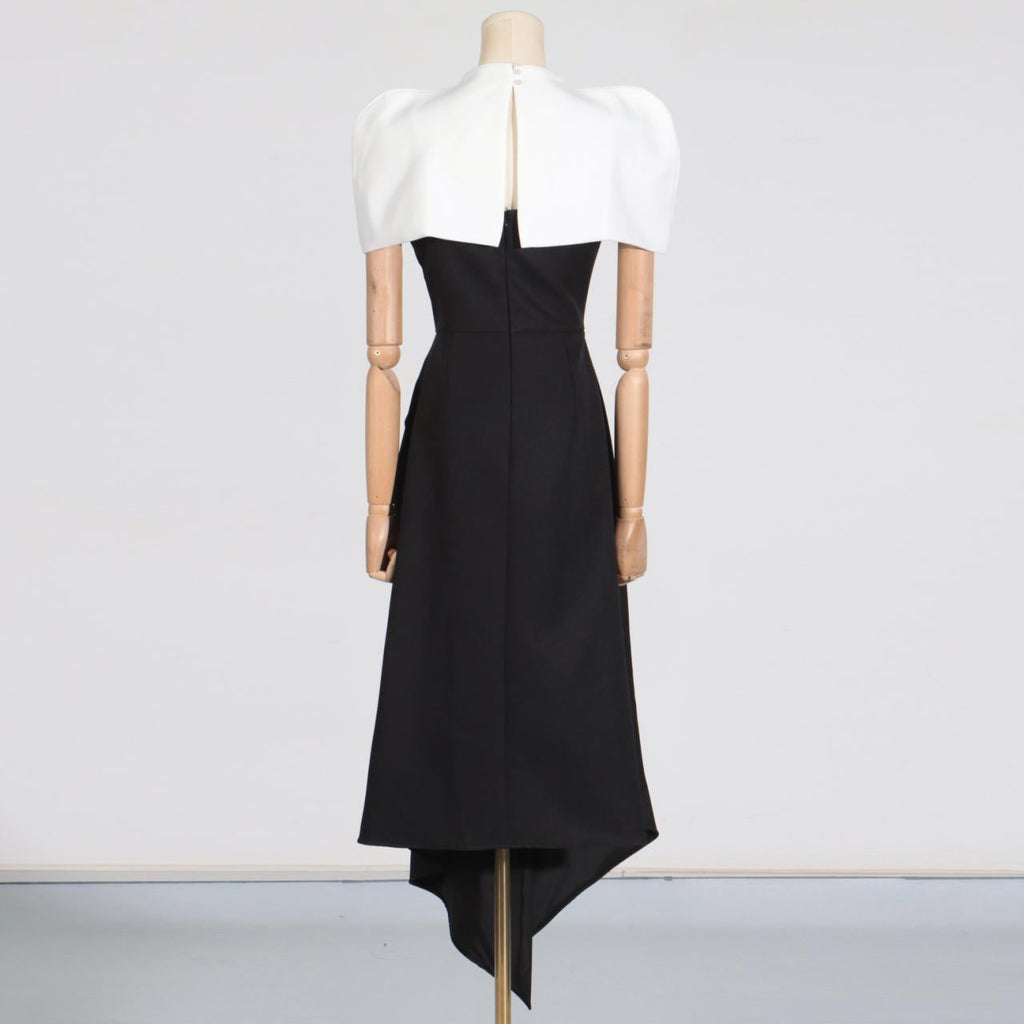 Elegant Vietnam Special Interest Design Detachable Pullover Patchwork Cami Dress Women Summer Slit Dress Women Bella Mia