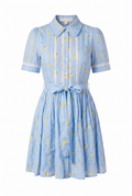 STARLIT SKIES WOVEN MINI DRESS Flying Tomato