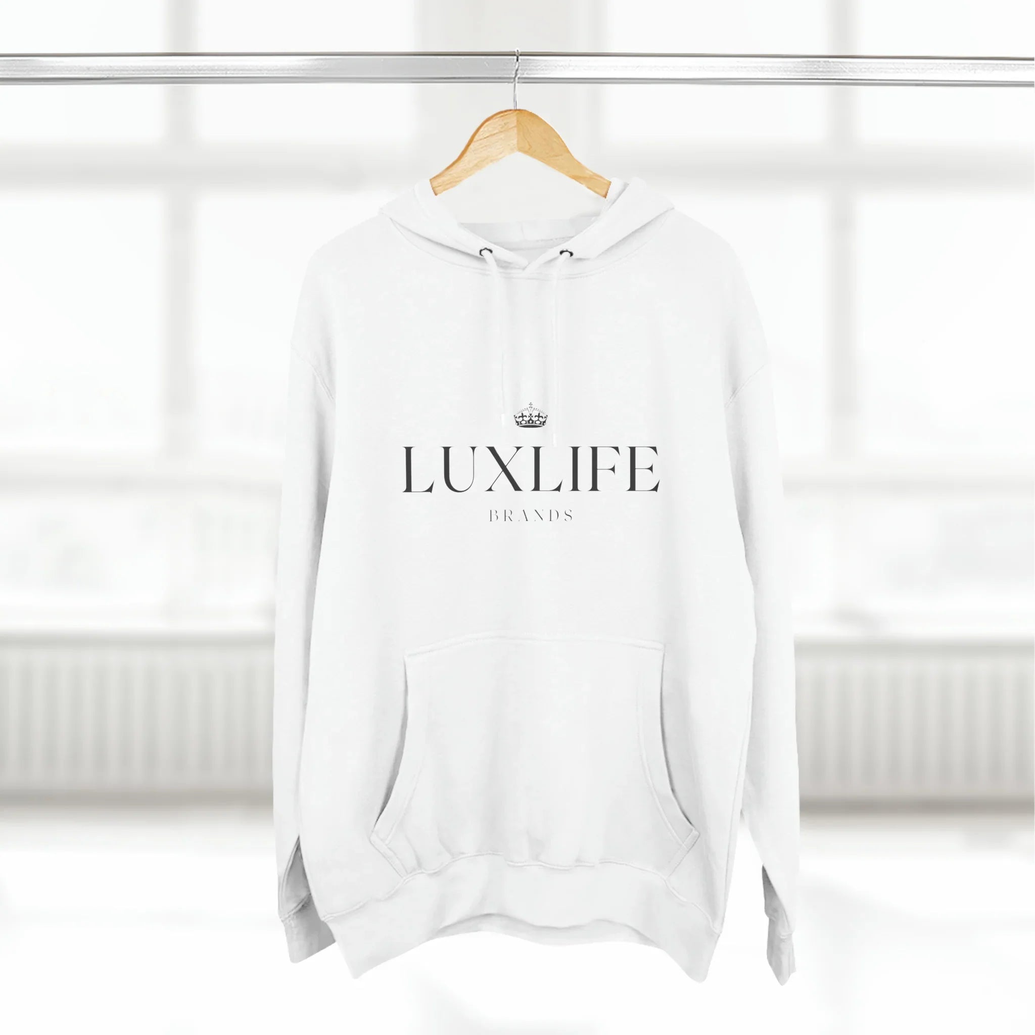 Luxlife Brands Sunset Vibes Three-Panel Fleece Hoodie Printify