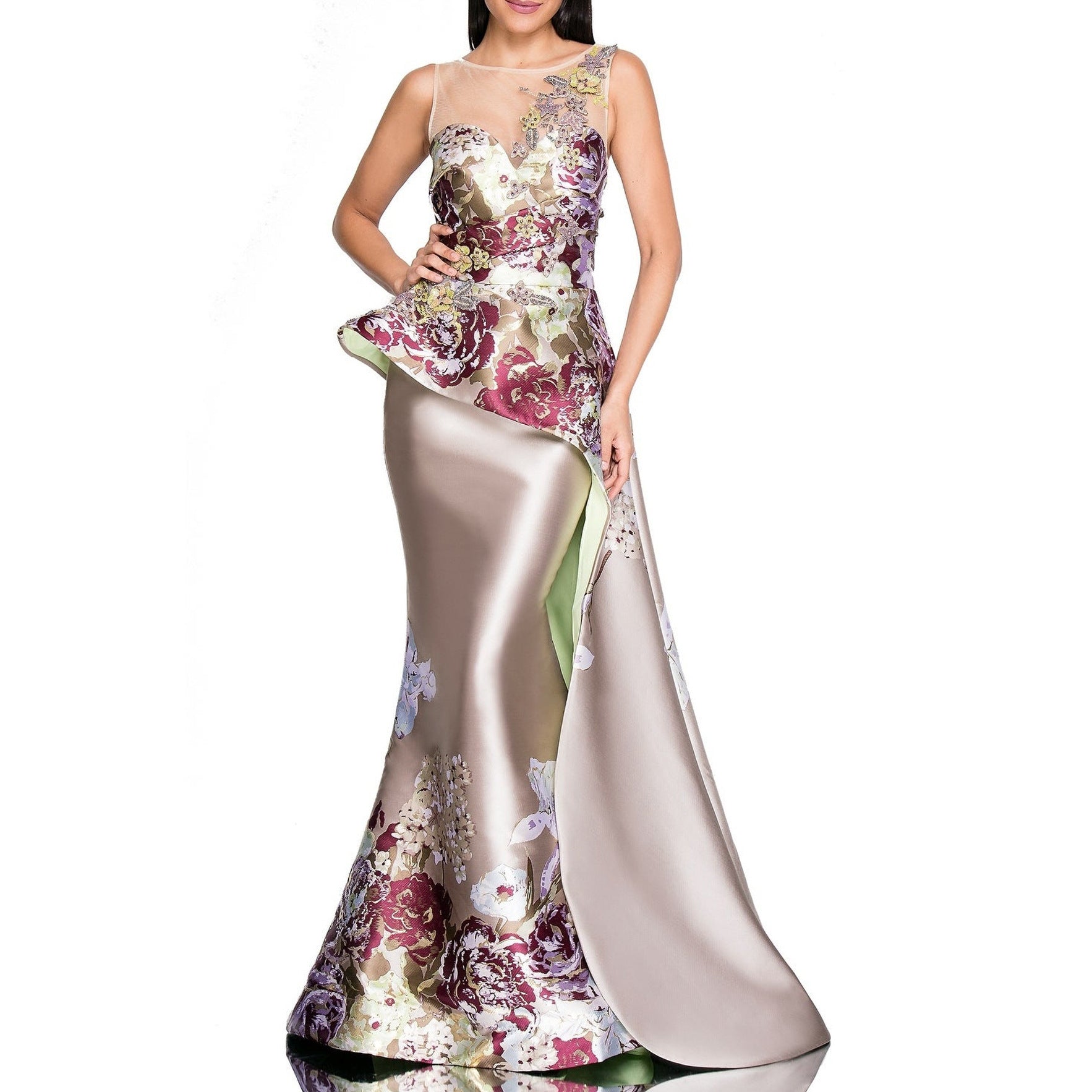 Dress Women Clothing Cocktail Women Elegant Annual Meeting Dress Embroidered Dress Bella Mia