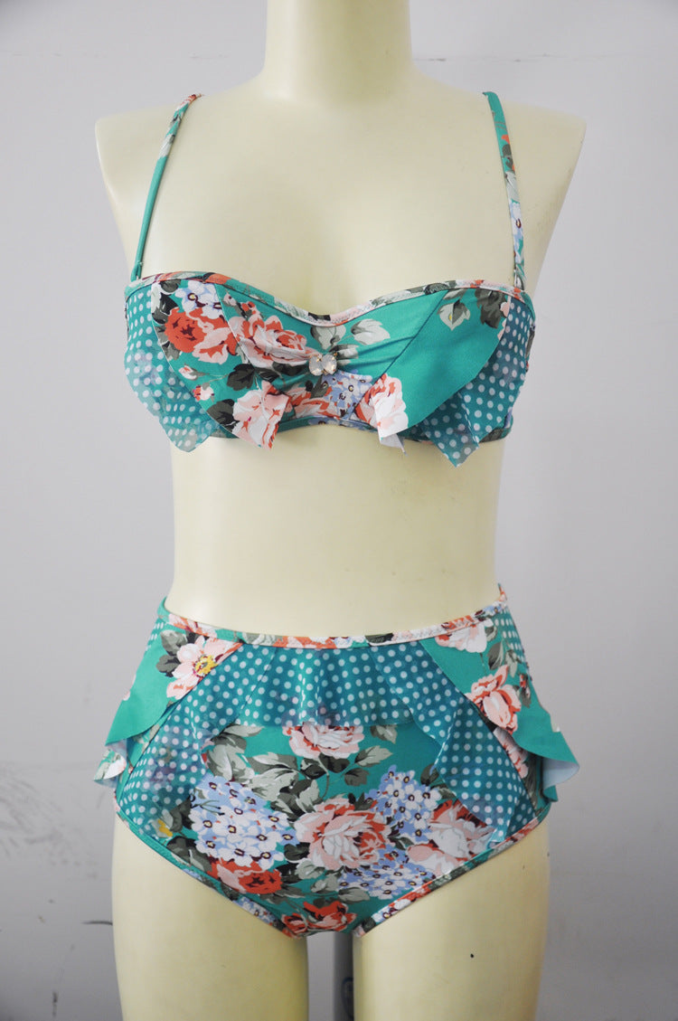 High Waist Bikini Swimsuit Smart Sexy Cover Belly Bikini Bella Mia
