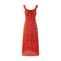 Seaside Vacation Elegant Floral Suspender Dress Spring Small Printed Dress