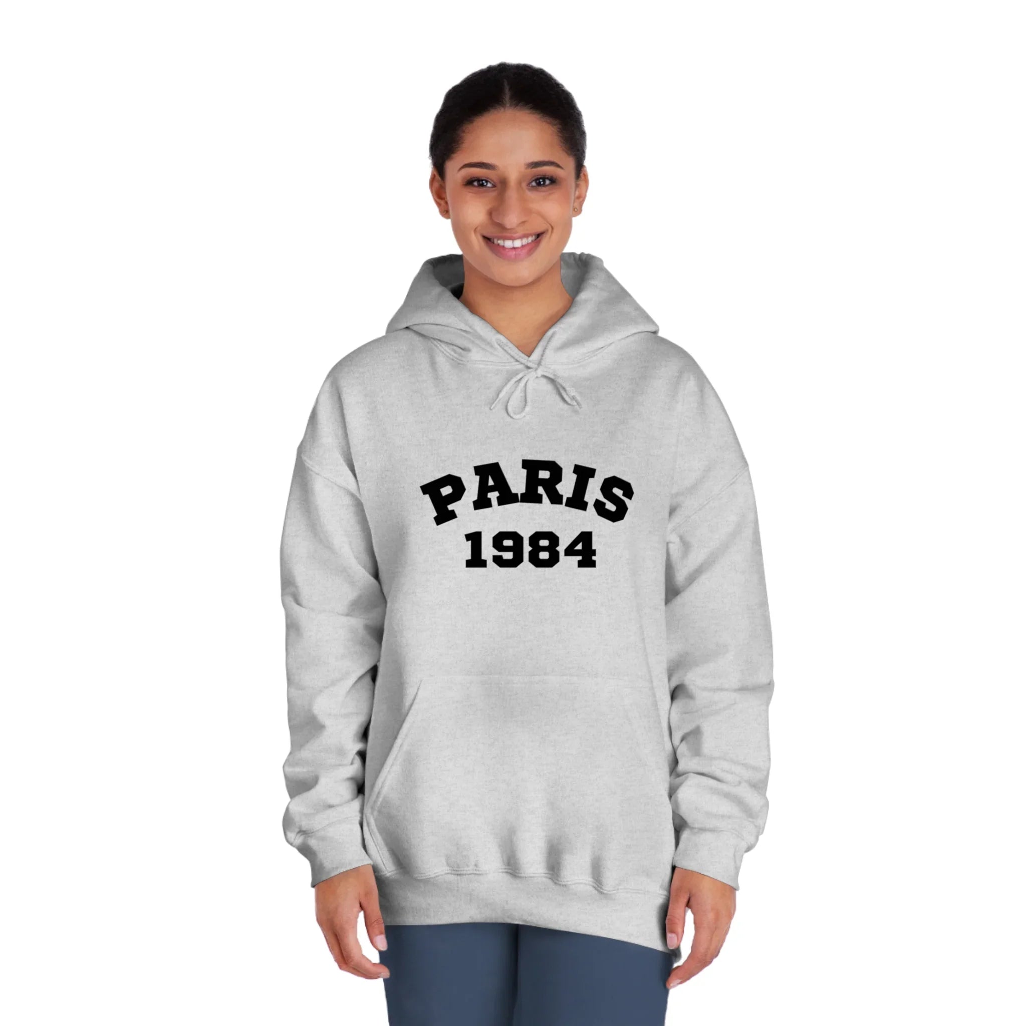 Paris DryBlend® Hooded Sweatshirt Printify