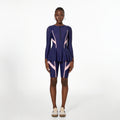 Swimsuit for Women Siamese Conservative Swimwear Long Sleeve Sun Protection Spring Museum Special Popular Swimsuit Bella Mia