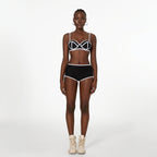 Summer Sexy Vintage Stripe Sexy Basic Bikini Slimming Spring Split Swimsuit Women