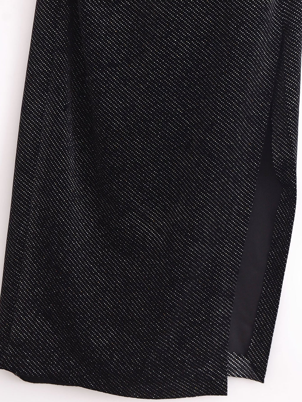 Women Clothing Elegant Slim Shiny Ornament Velvet Sleeveless Dress Bella Mia