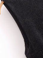 Women Clothing Elegant Slim Shiny Ornament Velvet Sleeveless Dress Bella Mia