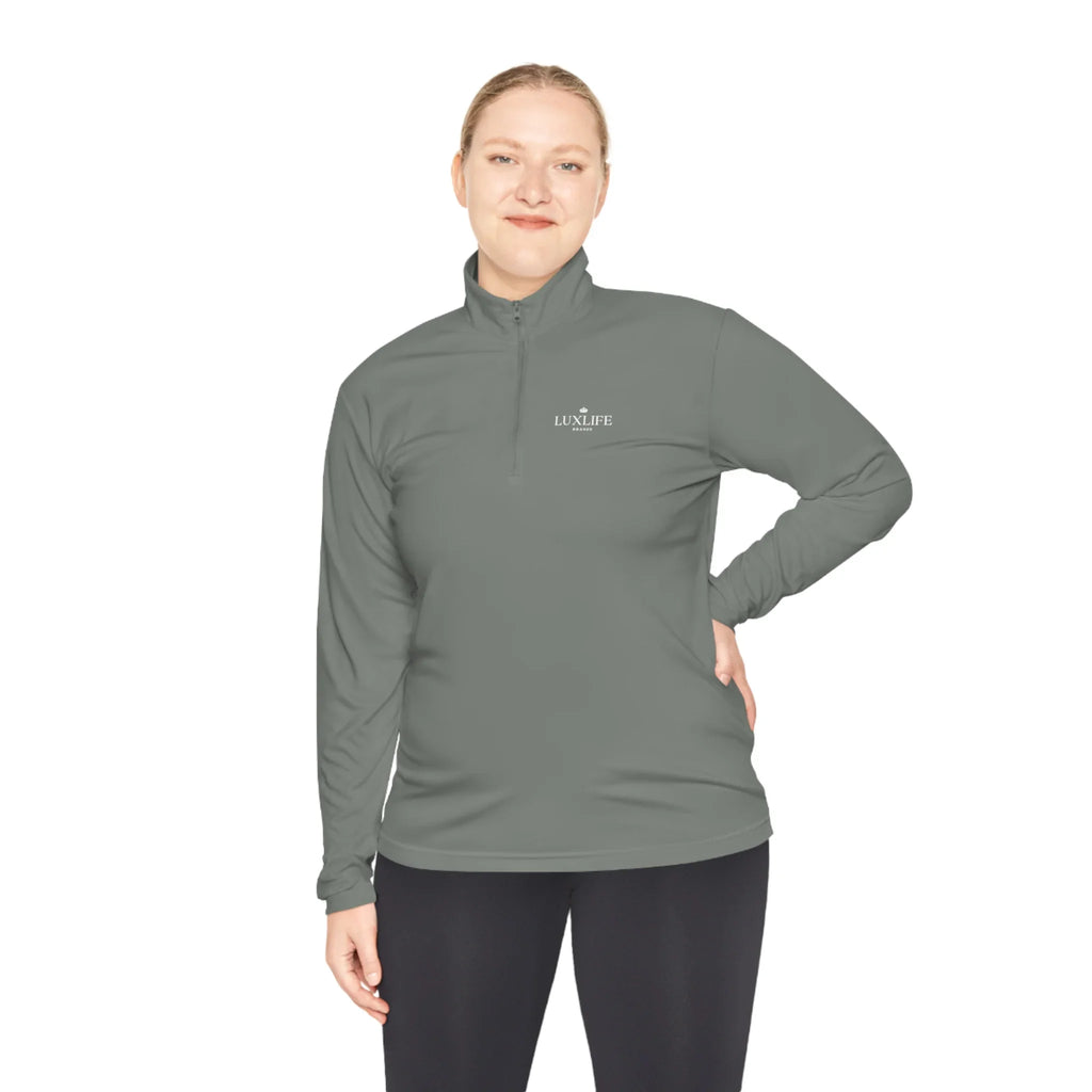 Luxlife Brands Recharge Quarter-Zip Pullover Printify