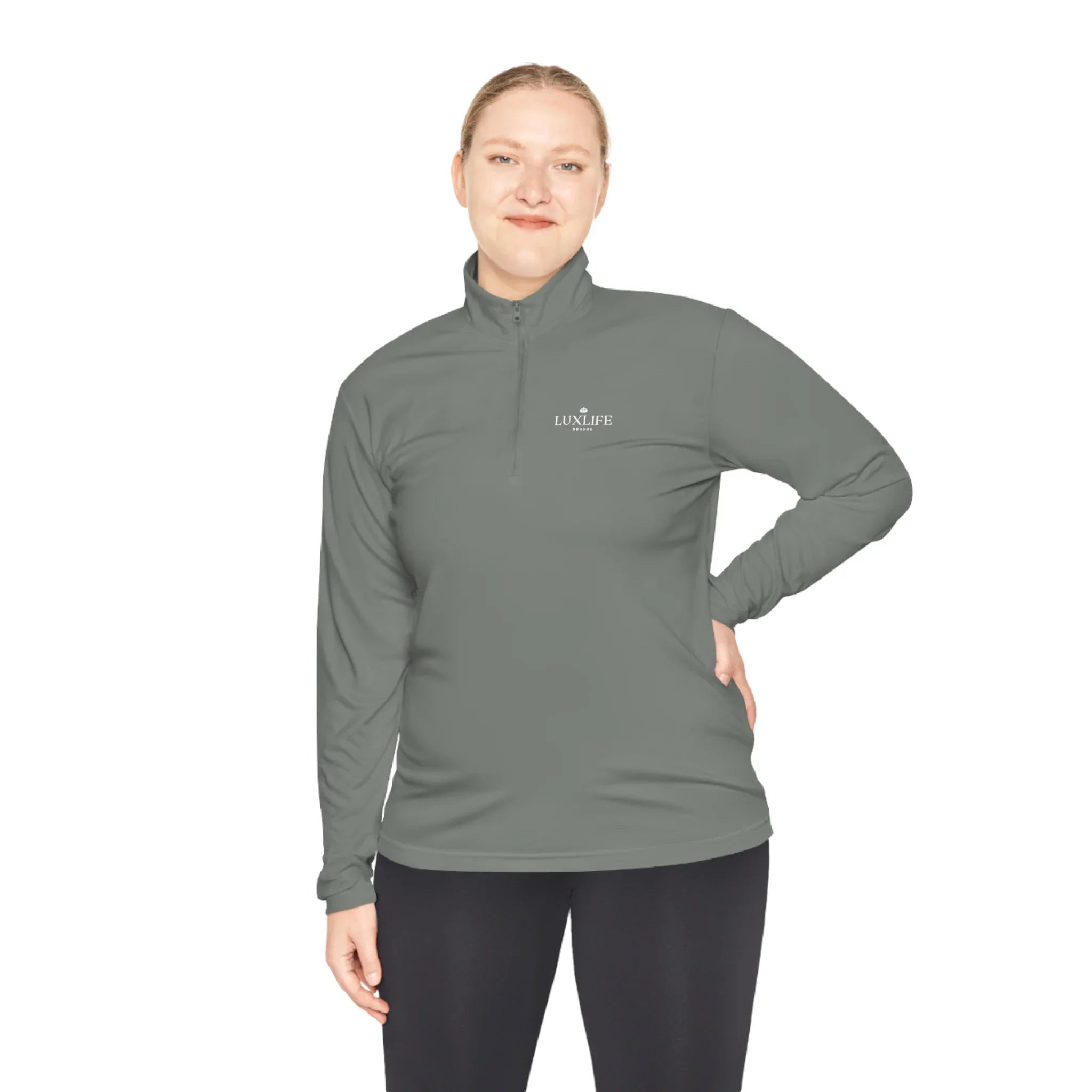 Luxlife Brands Recharge Quarter-Zip Pullover Printify