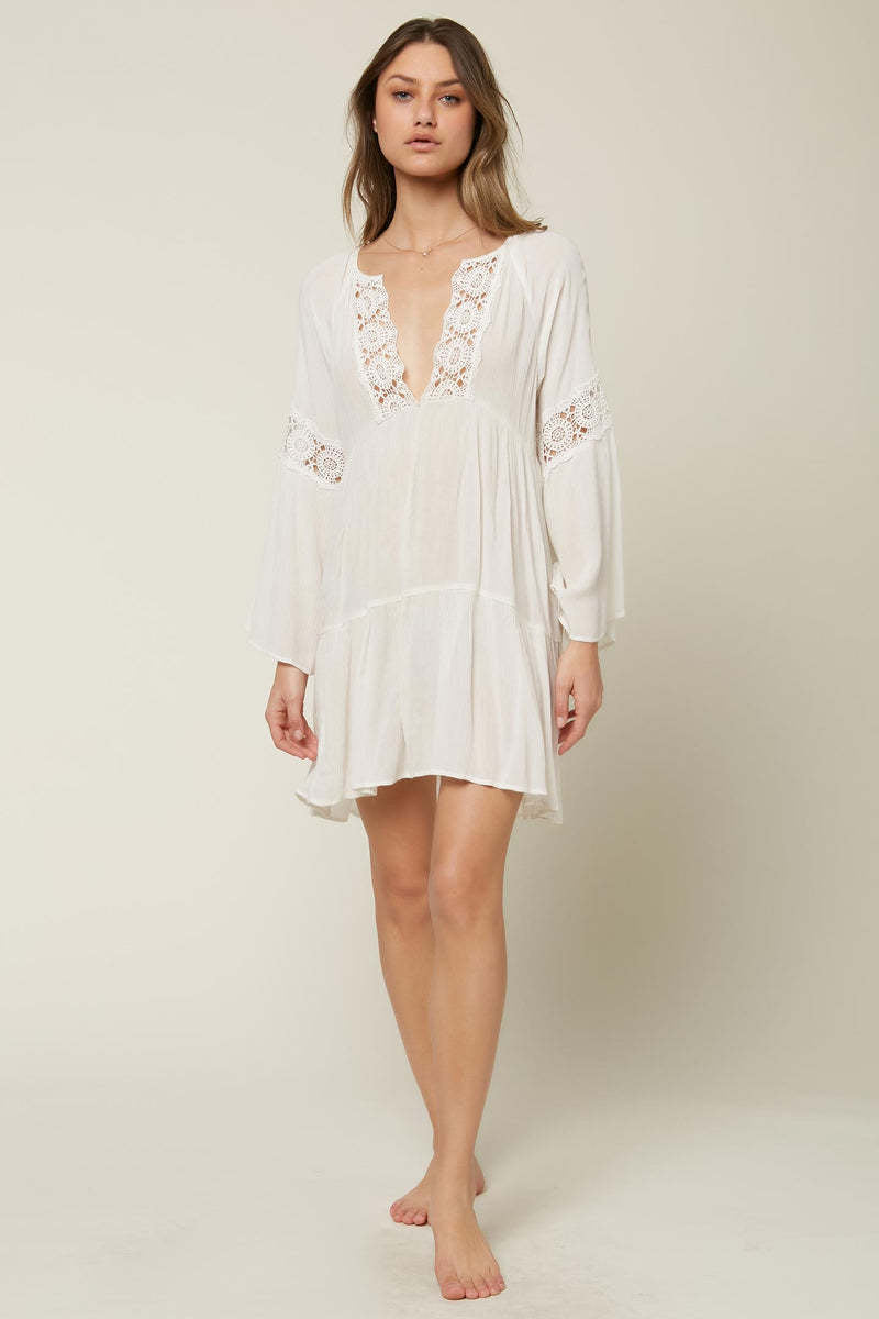 Lace Beach Jacket Head Bikini Cover up Seaside Vacation Swimsuit Blouse Bella Mia