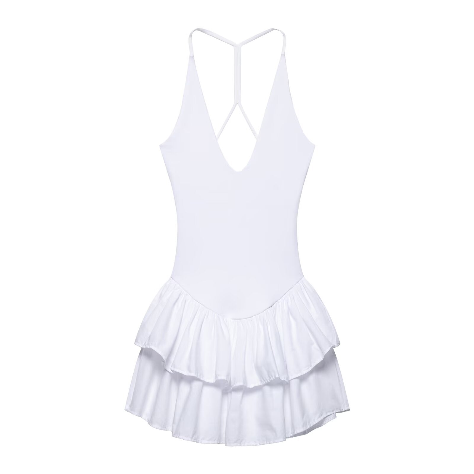 Women Clothing Spring Slim Fit Slimming Casual Sling Strap Sexy Dress Bella Mia