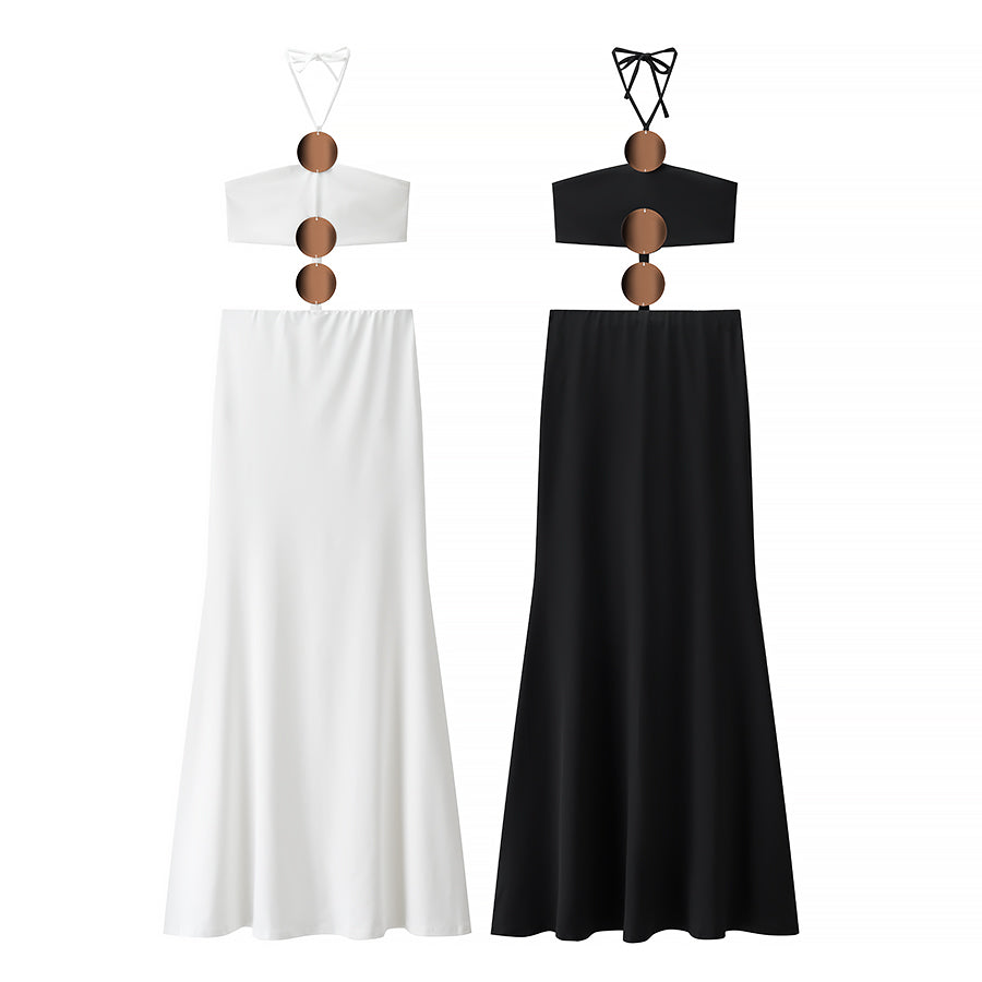 Summer Women Clothing off Shoulder Sexy Cutout Dress Bella Mia