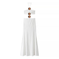 Summer Women Clothing off Shoulder Sexy Cutout Dress Bella Mia