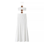 Summer Women Clothing off Shoulder Sexy Cutout Dress Bella Mia