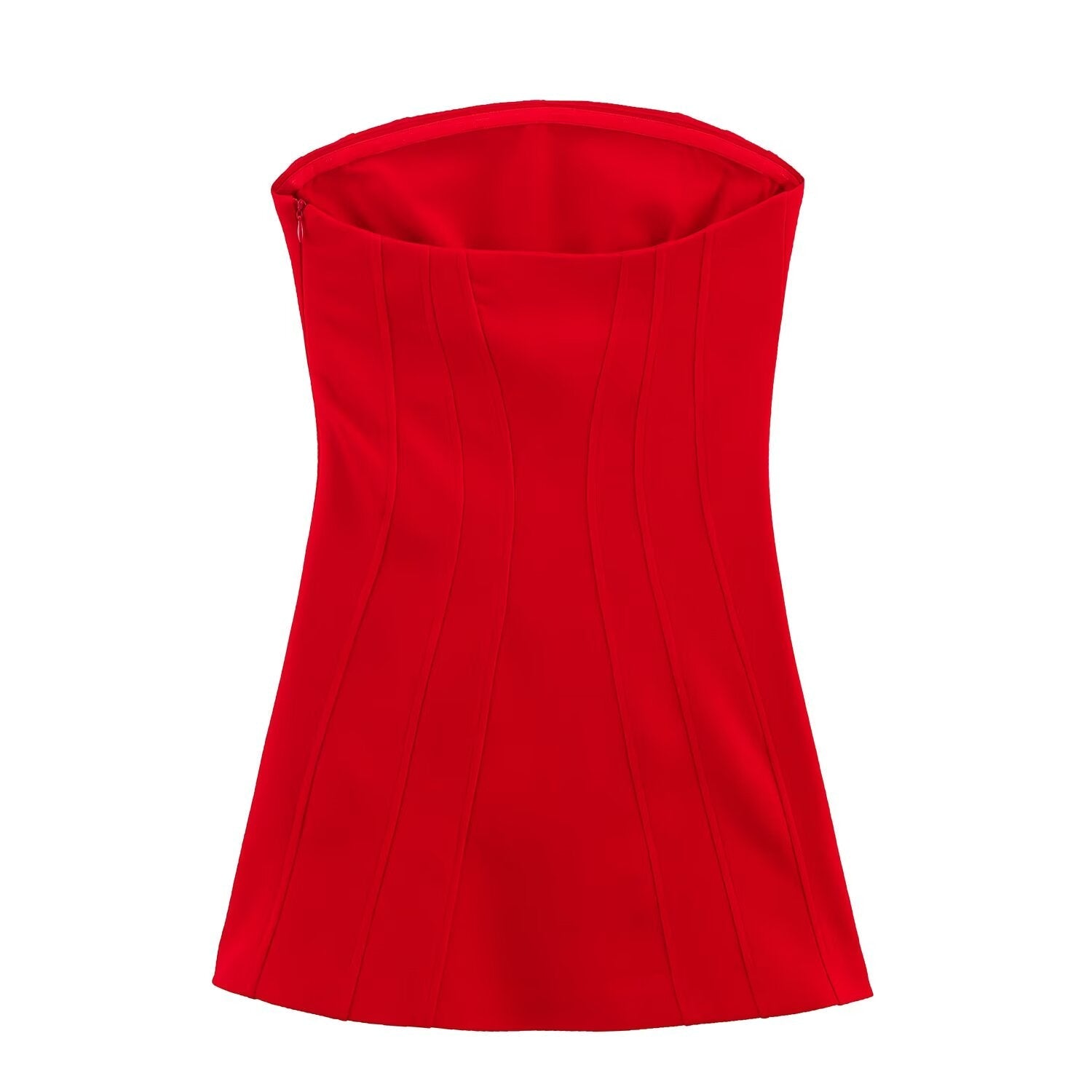 Women Clothing Summer Simple Slim Tube Top Short Dress Bella Mia