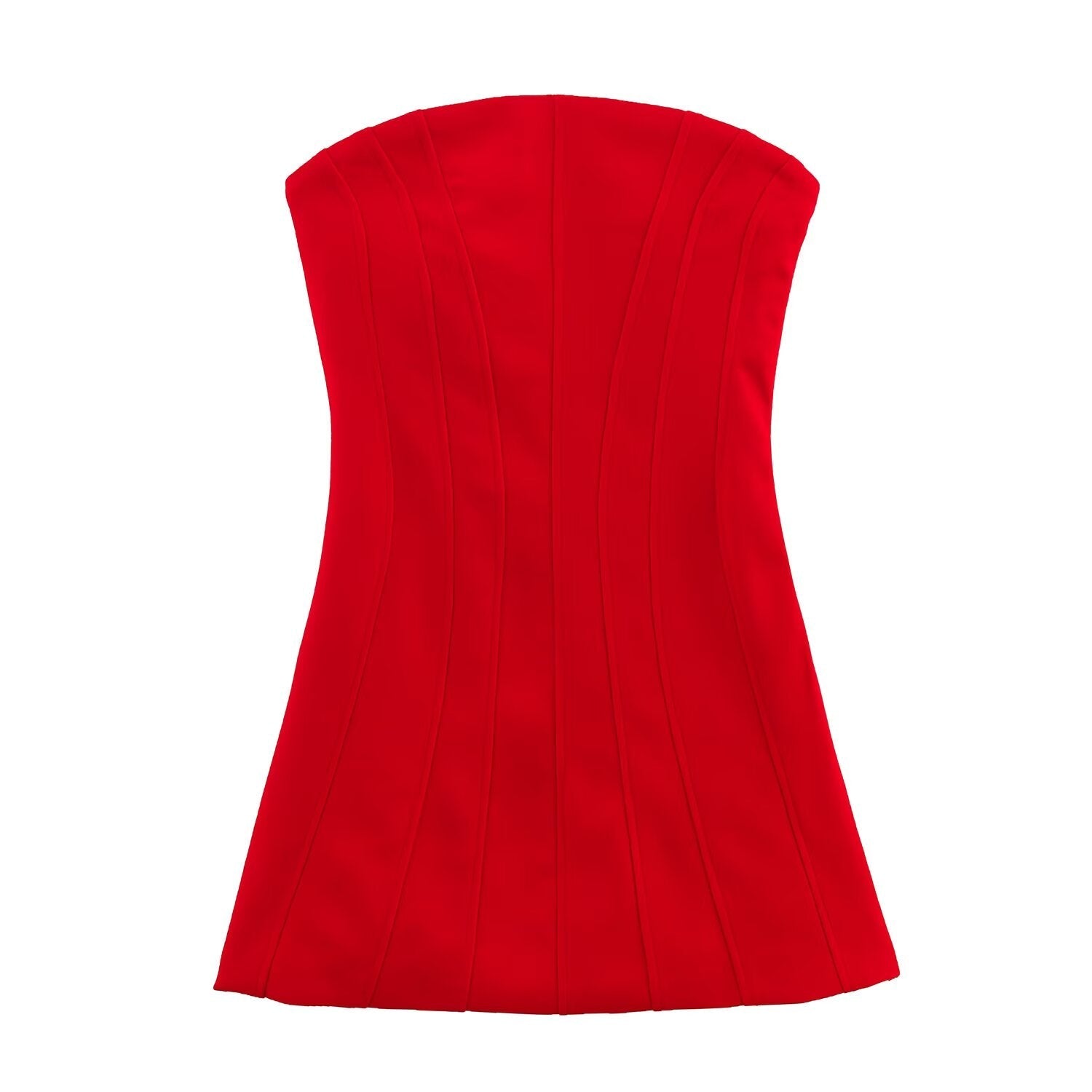Women Clothing Summer Simple Slim Tube Top Short Dress Bella Mia