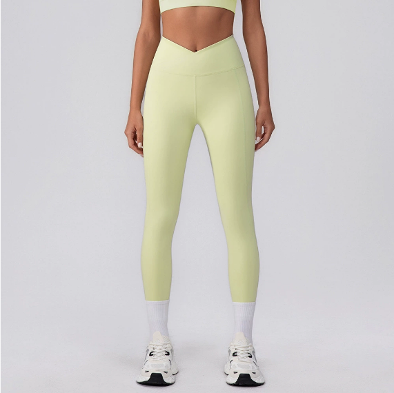 Seamless Quick Drying Yoga Pants Women V Arc Peach Sports Pants High Waist Hip Lift Fitness Trousers Bella Mia