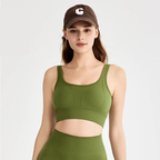 High Strength Shockproof Sports Underwear Women Running Training Beauty Back Bodycon Chest Highlight Big Push up Yoga Clothes Vest Bella Mia